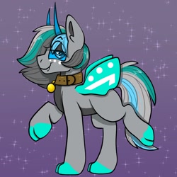 Size: 1000x1000 | Tagged: safe, artist:xxgirlscoutcookiexx, oc, oc only, changeling, pony, changeling oc, male, stallion