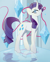 Size: 827x1028 | Tagged: safe, artist:summerbeachyt, imported from derpibooru, rarity, unicorn, horn, solo