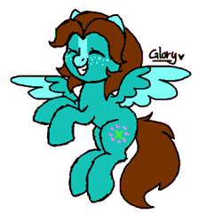 Size: 348x360 | Tagged: safe, artist:smol_boo, imported from derpibooru, oc, oc only, pegasus, pony, solo