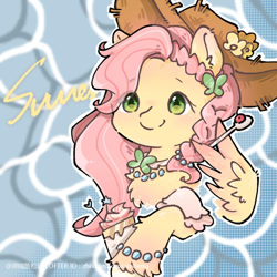 Size: 750x750 | Tagged: safe, artist:zhixidezhouxiansheng, imported from derpibooru, fluttershy, pegasus, pony, solo