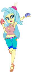 Size: 823x1800 | Tagged: safe, artist:skystarcute64, edit, imported from derpibooru, princess skystar, shelldon, shelly, human, equestria girls, my little pony: the movie, breasts, busty princess skystar, equestria girls-ified, female, solo