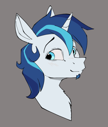 Size: 678x801 | Tagged: safe, artist:luxsimx, imported from derpibooru, shining armor, unicorn, beard, facial hair, horn, male, solo, stallion