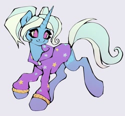 Size: 1440x1343 | Tagged: safe, artist:broniesforponies, imported from derpibooru, trixie, pony, unicorn, alternate hairstyle, babysitter trixie, clothes, cute, diatrixes, female, gameloft, hoodie, horn, mare, my little pony: magic princess, smiling, solo