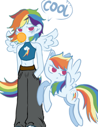 Size: 1003x1293 | Tagged: safe, artist:ngni562796, imported from derpibooru, rainbow dash