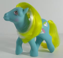 Size: 600x553 | Tagged: safe, imported from derpibooru, mainsail, pony, g1, irl, photo, solo, sunshine pony, toy