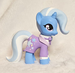 Size: 1398x1359 | Tagged: safe, artist:sanadaookmai, imported from derpibooru, trixie, pony, the last problem, craft, irl, older, older trixie, photo, solo, toy