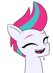 Size: 2540x3509 | Tagged: safe, artist:frownfactory, imported from derpibooru, zipp storm, pegasus, bust, eyes closed, female, g5, my little pony: tell your tale, simple background, transparent background