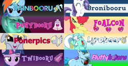 Size: 3840x1988 | Tagged: safe, imported from derpibooru, apple bloom, derpy hooves, lyra heartstrings, rainbow dash, rarity, twilight sparkle, earth pony, pony, altbooru, altboorus, bronibooru, fluffybooru, implied foalcon, lyrabooru, ponerpics, ponybooru, rainbooru, szurubooru, twibooru