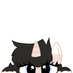 Size: 1000x1000 | Tagged: safe, artist:darling, imported from derpibooru, oc, oc only, oc:bejewelled clouddust, alicorn, pony, emo, emotes, lgbt, ponysona, simple background, solo, transparent background