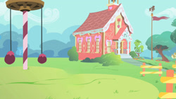 Size: 2560x1440 | Tagged: safe, imported from derpibooru, background, no pony, ponyville, ponyville schoolhouse