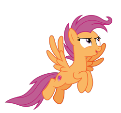 Size: 6000x5600 | Tagged: safe, artist:gypsykumquat, imported from derpibooru, scootaloo, pegasus, pony, .svg available, absurd resolution, alternate universe, female, flying, inkscape, older, older scootaloo, scootaloo can fly, show accurate, simple background, solo, svg, transparent background, vector