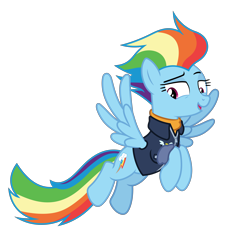 Size: 6000x5600 | Tagged: safe, artist:gypsykumquat, imported from derpibooru, rainbow dash, pegasus, pony, the last problem, .svg available, absurd resolution, clothes, female, flying, goggles, inkscape, older, older rainbow dash, show accurate, simple background, smug, solo, svg, transparent background, uniform, vector, wonderbolts, wonderbolts jacket, wonderbolts uniform