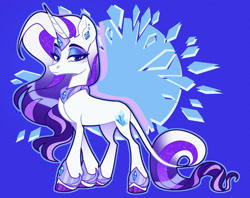 Size: 1024x813 | Tagged: safe, artist:sadelinav, imported from derpibooru, rarity, pony, alternate design, concave belly, female, mare, slender, solo, textured background, thin