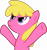 Size: 3261x3494 | Tagged: safe, artist:firlin123, imported from derpibooru, cherry berry, earth pony, pony, :c, >:c, angry, background pony, female, frown, grumpy, mare, rainbowshining, raised hooves, reaction image, show accurate, simple background, solo, transparent background, upset, vector