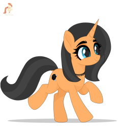 Size: 3000x3000 | Tagged: safe, artist:r4hucksake, imported from derpibooru, oc, oc:ebony rose, pony, unicorn, female, horn, mare, simple background, solo, transparent background