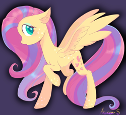 Size: 1412x1294 | Tagged: safe, artist:meteor s, imported from derpibooru, fluttershy, pegasus, pony, concave belly, female, mare, red little book source, solo, spread wings, standing on two hooves, thin, wings