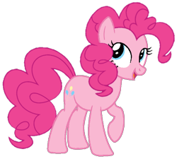 Size: 698x627 | Tagged: safe, artist:noi kincade, imported from derpibooru, pinkie pie, earth pony, pony, female, simple background, solo, transparent background