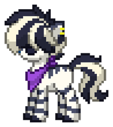 Size: 245x275 | Tagged: safe, imported from derpibooru, oc, oc only, pony, zebra, pony town, simple background, solo, transparent background, zebra oc