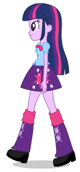 Size: 489x1043 | Tagged: safe, artist:cwt10101, imported from derpibooru, twilight sparkle, human, equestria girls, female, solo, walking