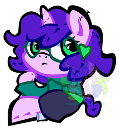 Size: 2016x2160 | Tagged: safe, artist:endercatcore, imported from derpibooru, oc, oc only, oc:artshine aura, unicorn, glasses, horn, plushie, ponysona, simple background, sitting, solo, transparent background, unicorn oc