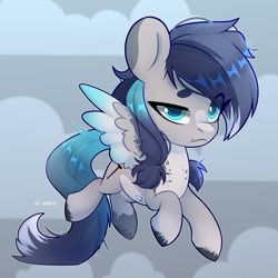 Size: 2048x2048 | Tagged: safe, artist:shelti, oc, oc only, pony, female, flying, mare, solo