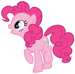 Size: 644x633 | Tagged: safe, artist:noi kincade, imported from derpibooru, pinkie pie, earth pony, female, simple background, transparent background, vector