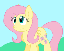 Size: 987x794 | Tagged: safe, artist:cmara, imported from derpibooru, fluttershy, pegasus, pony, female, solo