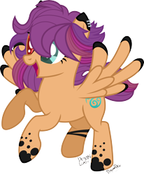 Size: 4940x6000 | Tagged: safe, artist:deyrasd, imported from derpibooru, oc, oc only, oc:luxi, pegasus, pony, absurd resolution, female, heterochromia, mare, simple background, solo, transparent background