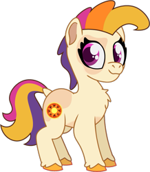 Size: 711x815 | Tagged: safe, artist:prixy05, imported from derpibooru, sunny daze (g3), earth pony, pony, series:magic forest, female, filly, foal, g3, simple background, solo, transparent background, vector