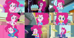 Size: 1872x969 | Tagged: safe, imported from derpibooru, pinkie pie, human, equestria girls, collage, female, solo