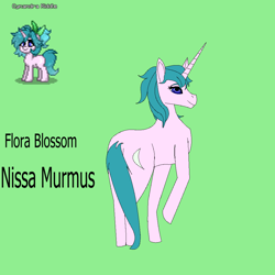 Size: 1000x1000 | Tagged: safe, artist:florablossomhq, imported from derpibooru, pony, unicorn, pony town, cynandra riddle, horn