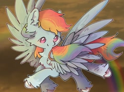 Size: 1024x760 | Tagged: safe, artist:zhixidezhouxiansheng, imported from derpibooru, rainbow dash, cute, dashabetes