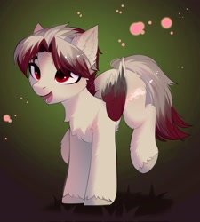 Size: 1847x2048 | Tagged: safe, artist:empress-twilight, oc, oc only, pony, abstract background, male, open mouth, stallion