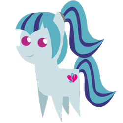 Size: 500x500 | Tagged: safe, artist:the smiling pony, imported from derpibooru, earth pony, pony, .svg available, female, mare, pointy ponies, ponified, rainbow rocks 10th anniversary, smiling, solo, vector