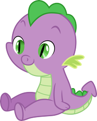 Size: 3000x3742 | Tagged: safe, artist:cloudy glow, imported from derpibooru, spike, dragon, baby, baby dragon, baby spike, male, simple background, solo, transparent background, vector, younger