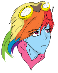 Size: 837x1059 | Tagged: safe, imported from derpibooru, rainbow dash, human, simple background