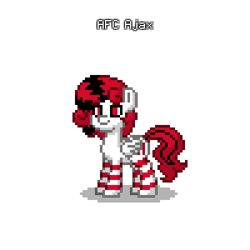 Size: 600x600 | Tagged: safe, imported from derpibooru, pegasus, pony, ajax, eredivisie, fifa, football, netherlands, simple background, solo, sports, transparent background, uefa