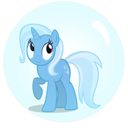 Size: 2160x2160 | Tagged: safe, artist:deshawndeviant2007, imported from derpibooru, trixie, pony, unicorn, bubble, female, horn, mare, simple background, solo, transparent background