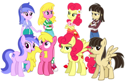 Size: 1280x854 | Tagged: safe, imported from derpibooru, wild fire, equestria girls, boots, clothes, denim, jeans, pants, shirt, shoes, solo