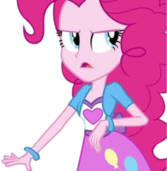 Size: 2460x2520 | Tagged: safe, edit, edited screencap, editor:homersimpson1983, imported from derpibooru, screencap, pinkie pie, human, equestria girls, background removed, female, not a vector, solo