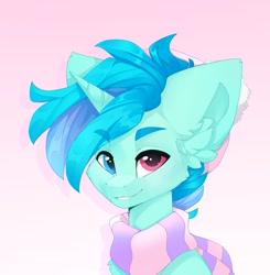 Size: 1610x1640 | Tagged: safe, artist:shooshaa, oc, oc only, pony, bust, heterochromia, male, stallion