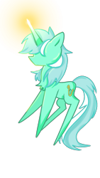 Size: 720x1280 | Tagged: safe, artist:shichizhaola, imported from derpibooru, lyra heartstrings, pony, unicorn, chest fluff, glowing, glowing horn, horn, no eyes, no face, no mouth, profile, simple background, solo, thin, transparent background, unicorn horn