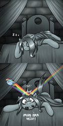 Size: 1020x2040 | Tagged: safe, artist:drxii, imported from derpibooru, rainbow dash, oc, oc:ipsywitch, pony, ask, chubbie, dialogue, female, tumblr