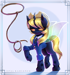 Size: 2810x3000 | Tagged: safe, artist:opal_radiance, imported from derpibooru, oc, oc:melody miles, clothes, solo, uniform, wonderbolts uniform