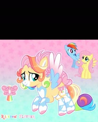 Size: 1440x1799 | Tagged: safe, artist:crem-shop, imported from derpibooru, fluttershy, rainbow dash