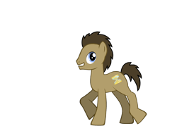 Size: 830x650 | Tagged: safe, artist:theabbeyroadie, imported from derpibooru, doctor whooves, time turner, earth pony, pony, pony creator, male, simple background, solo, stallion, transparent background