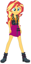 Size: 2315x4691 | Tagged: safe, artist:gmaplay, imported from derpibooru, sunset shimmer, do it for the ponygram!, equestria girls, equestria girls series, spoiler:eqg series (season 2), my little pony equestria girls: better together, solo, sunset shimmer day