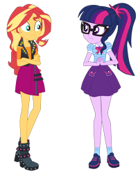 Size: 4055x5087 | Tagged: safe, artist:gmaplay, imported from derpibooru, sci-twi, sunset shimmer, twilight sparkle, equestria girls, equestria girls specials, holiday, my little pony equestria girls: better together, my little pony equestria girls: holidays unwrapped, o come all ye squashful, solo, sunset shimmer day