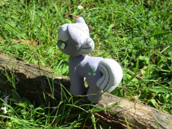 Size: 2289x1717 | Tagged: safe, alternate version, artist:malte279, imported from derpibooru, part of a set, limestone pie, earth pony, pony, animated, concrete, craft, female, mare, outdoors, sculpture, solo, ytong