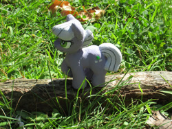 Size: 2216x1662 | Tagged: safe, alternate version, artist:malte279, imported from derpibooru, part of a set, limestone pie, earth pony, pony, animated, concrete, craft, female, mare, outdoors, sculpture, solo, ytong